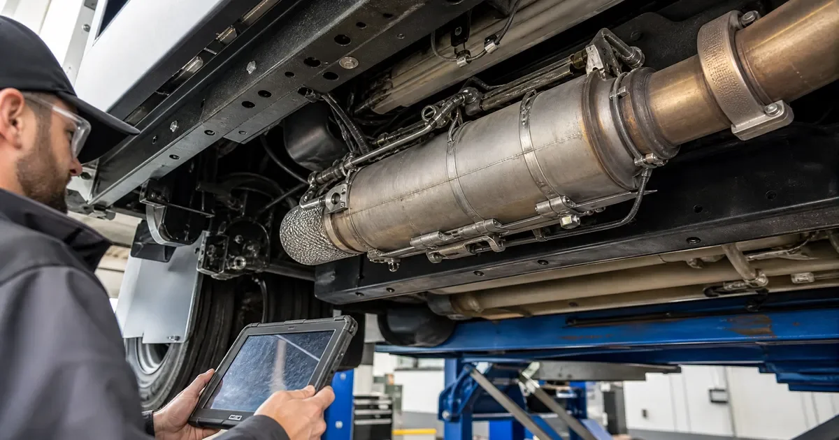 Diesel truck DPF forced regen vs passive regen explained